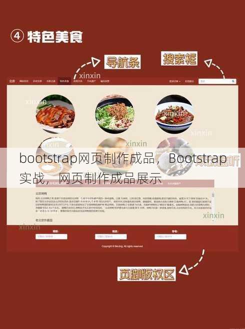 bootstrap网页制作成品