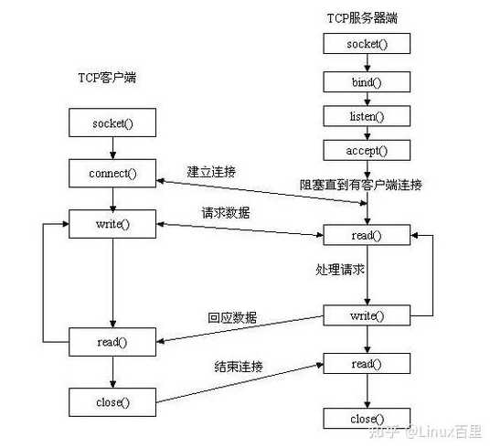 socket网络编程面试（socket编程过程）