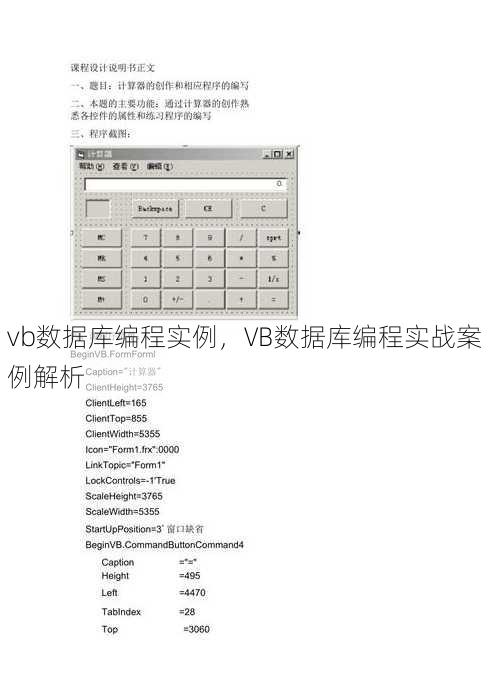 vb数据库编程实例