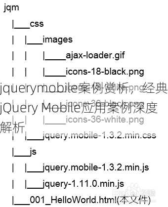 jquerymobile案例赏析