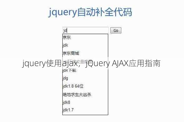 jquery使用ajax