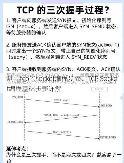 基于tcp的socket编程步骤