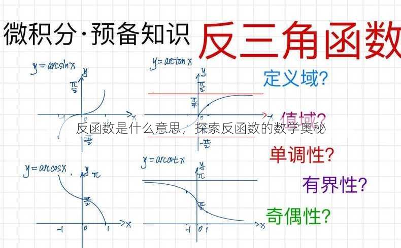 反函数是什么意思
