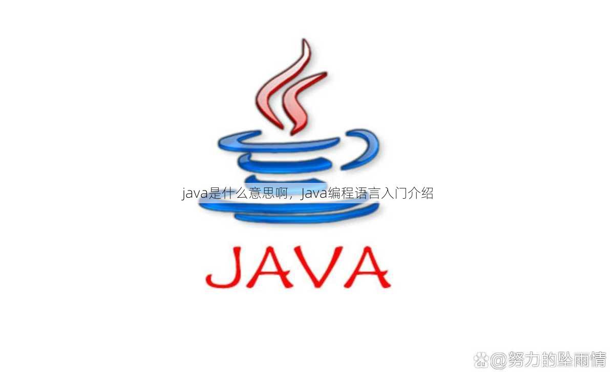 java是什么意思啊