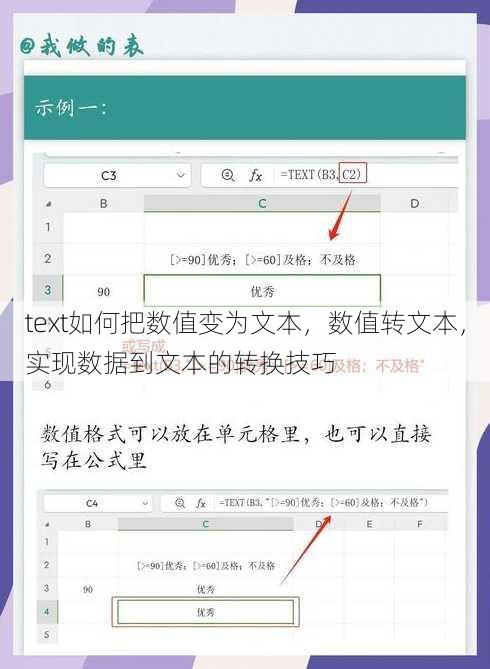 text如何把数值变为文本