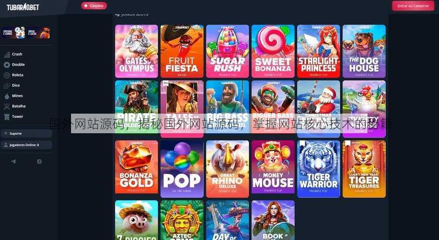 国外网站源码