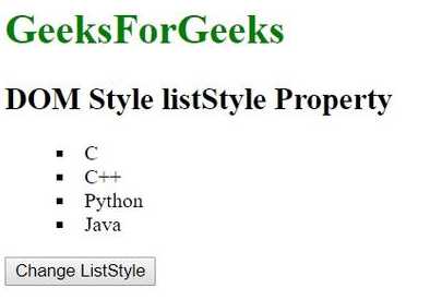 liststyle（liststylenone属性）