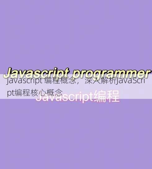 javascript 编程概念