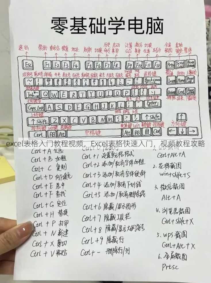 excel表格入门教程视频