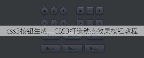 css3按钮生成