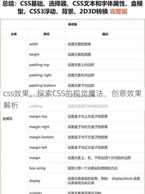 css效果