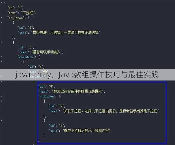 java array