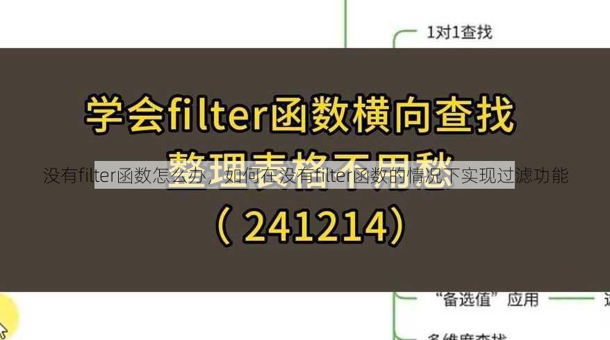 没有filter函数怎么办