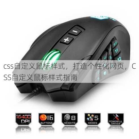 css自定义鼠标样式