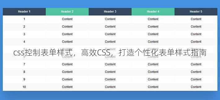 css控制表单样式