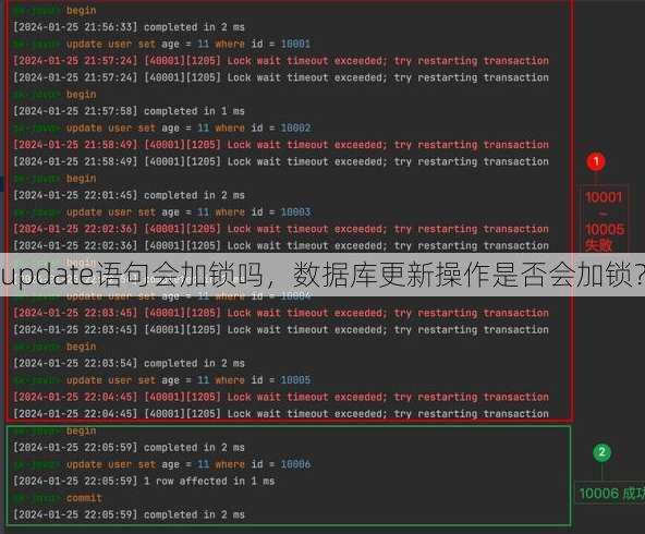 update语句会加锁吗