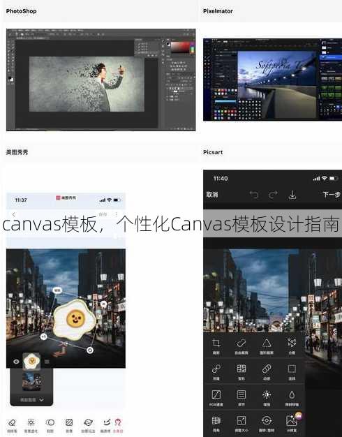 canvas模板