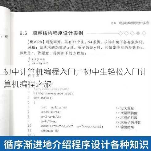 初中计算机编程入门