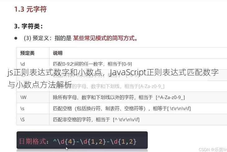 js正则表达式数字和小数点