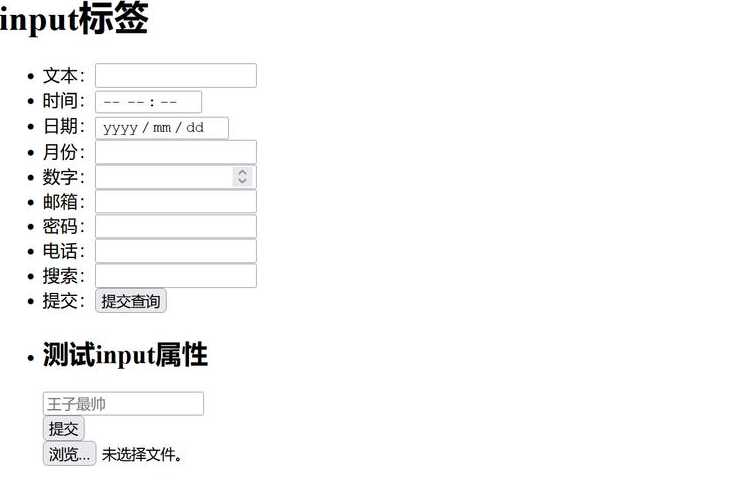 h5input属性（html5input属性选择文件）