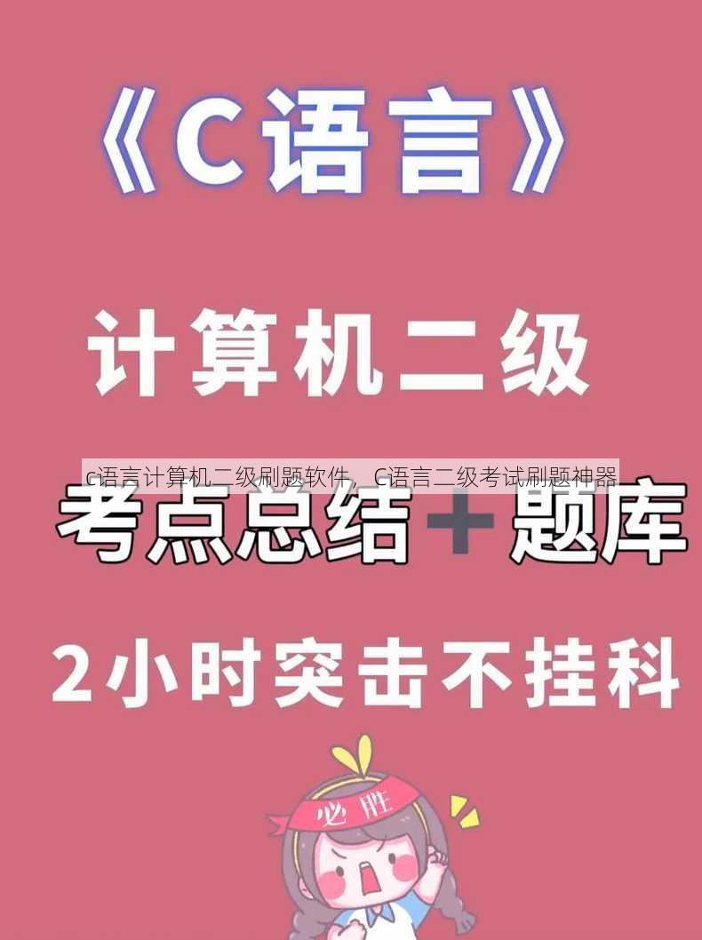 c语言计算机二级刷题软件