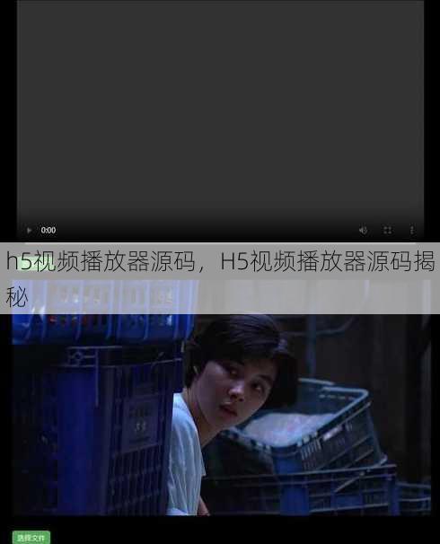 h5视频播放器源码