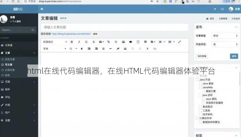 html在线代码编辑器