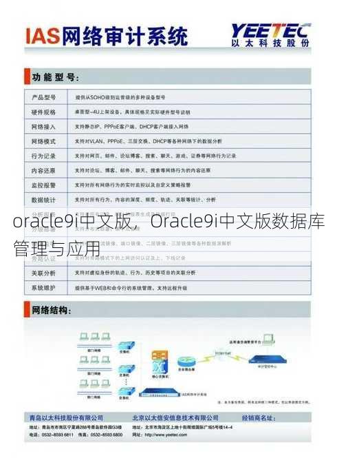 oracle9i中文版
