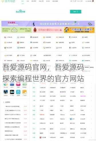 吾爱源码官网