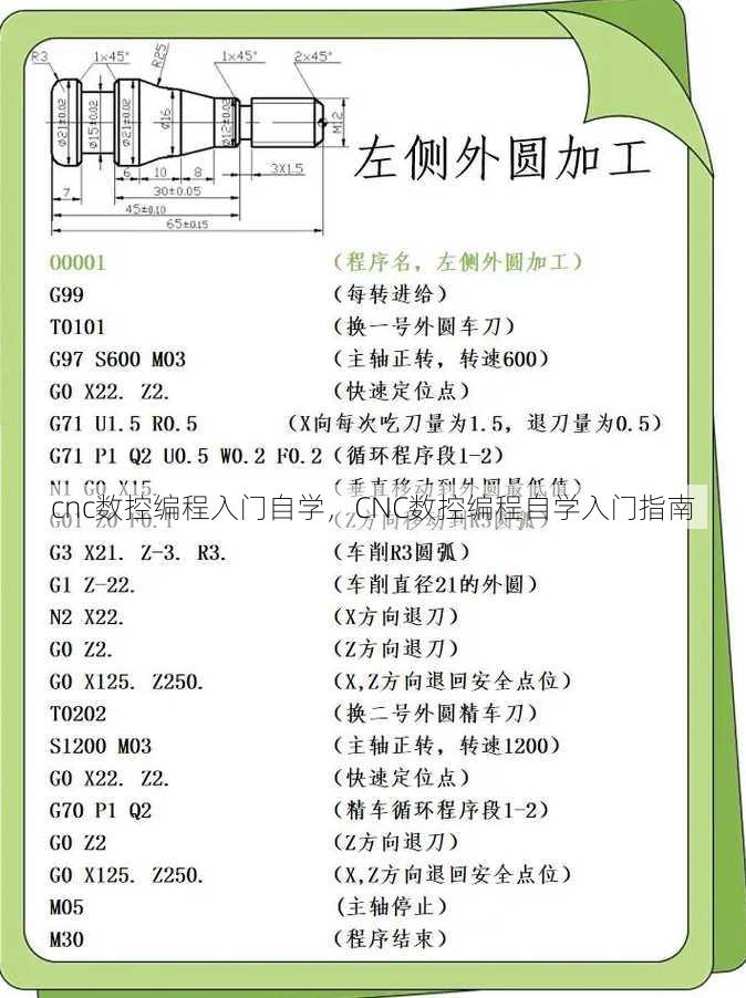 cnc数控编程入门自学