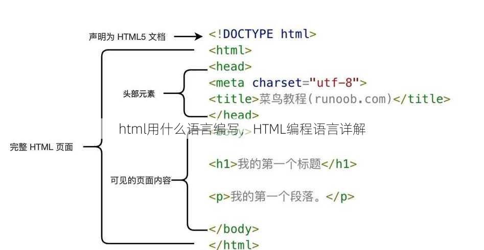 html用什么语言编写