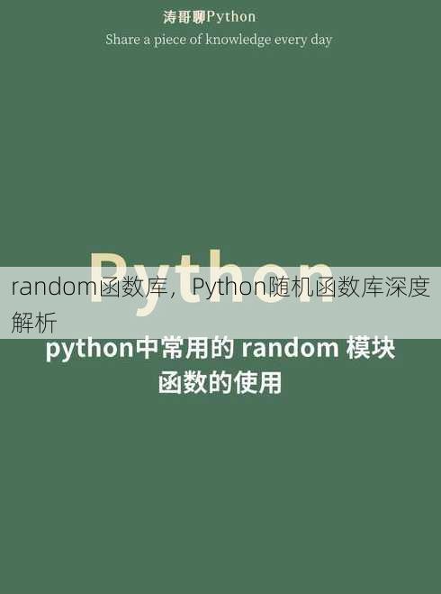 random函数库
