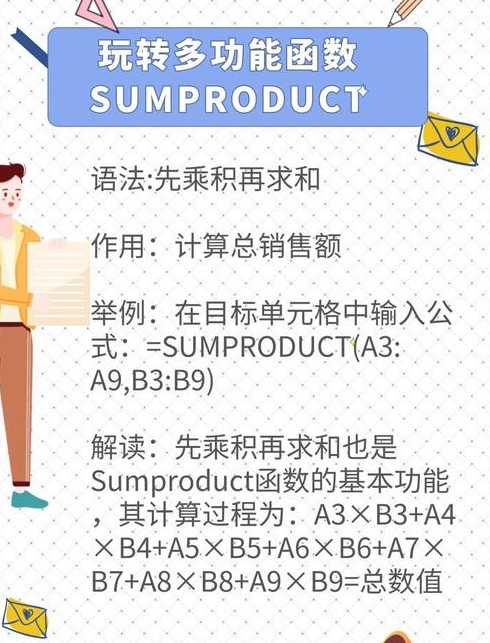 sumproduct公式（sumproduct函数）