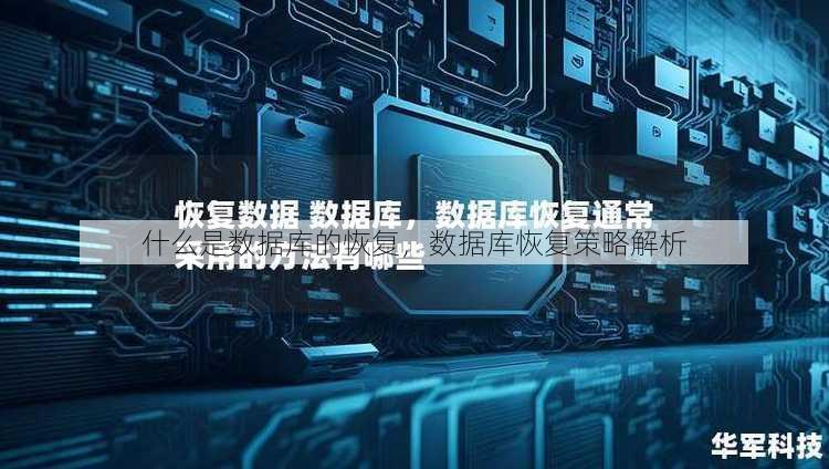 什么是数据库的恢复