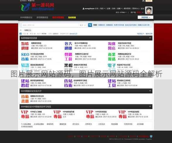图片展示网站源码