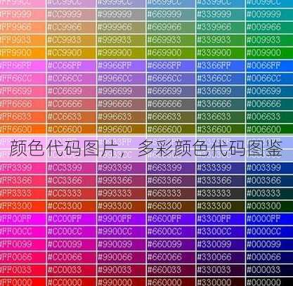 颜色代码图片