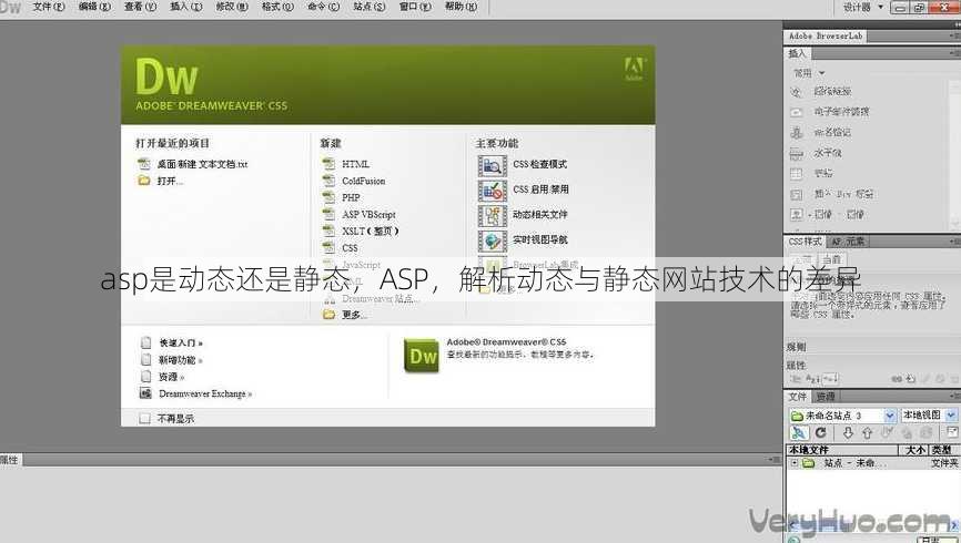 asp是动态还是静态