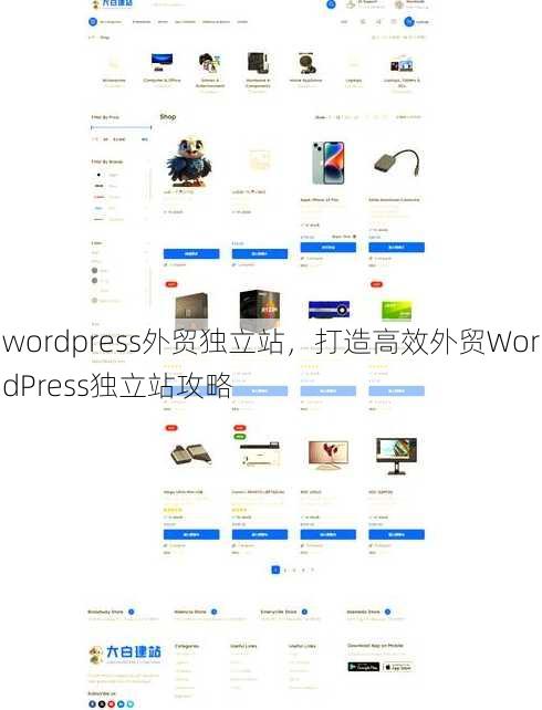 wordpress外贸独立站