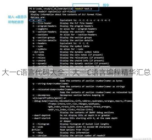 大一c语言代码大全