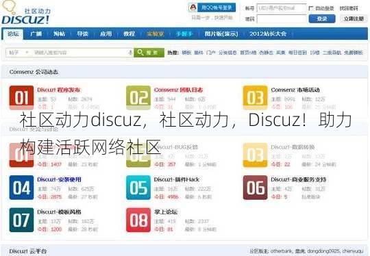 社区动力discuz