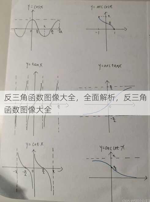 反三角函数图像大全