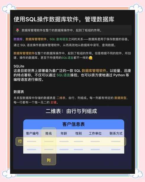 数据库软件的作用（数据库的应用软件）