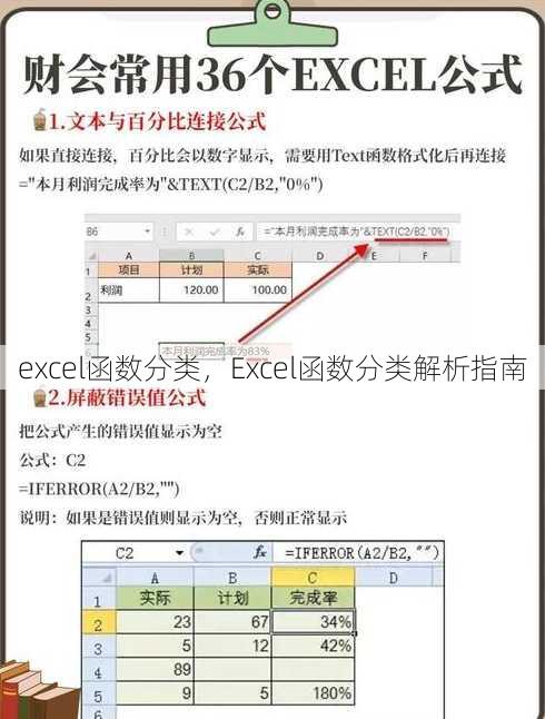 excel函数分类