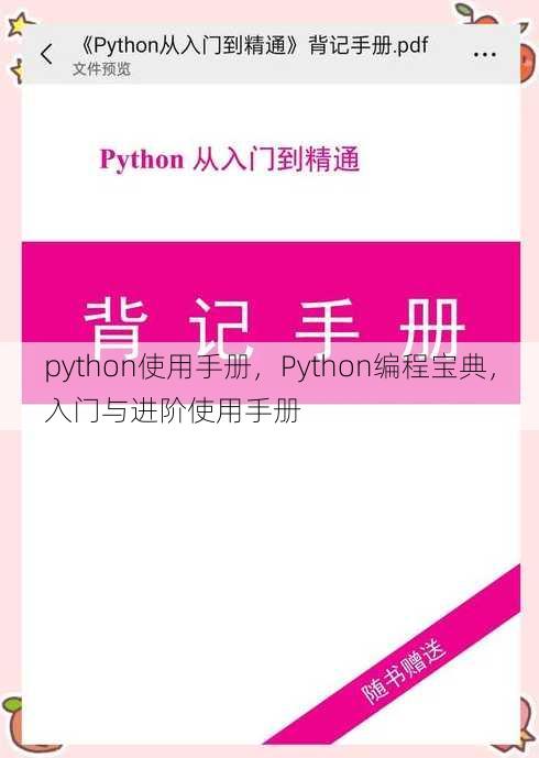 python使用手册