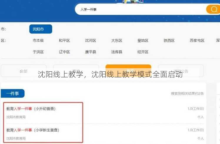 沈阳线上教学