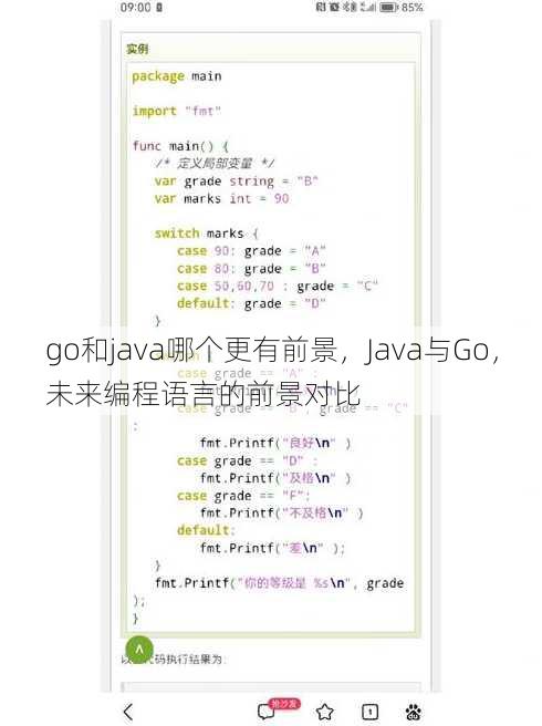 go和java哪个更有前景