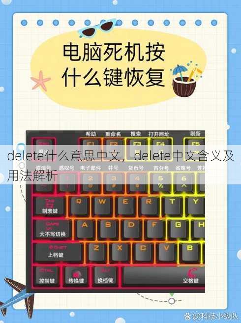 delete什么意思中文