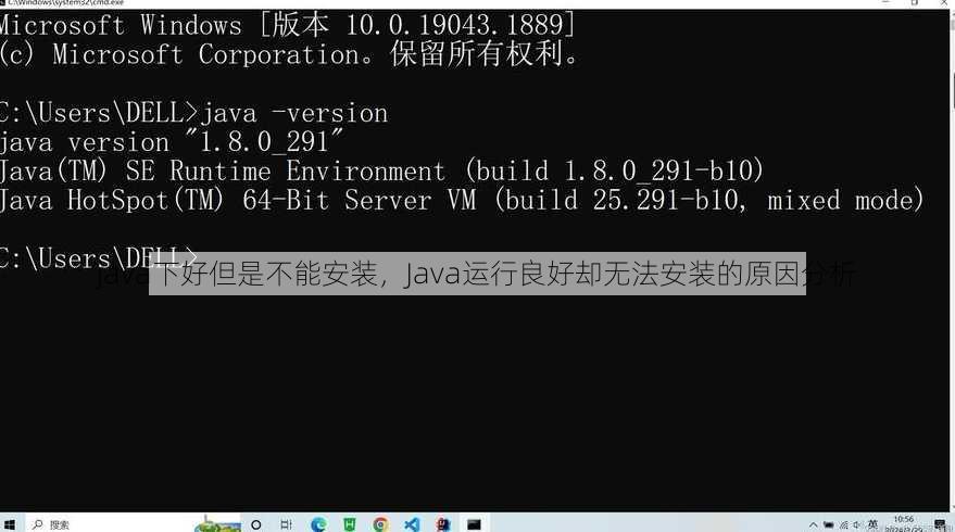 java下好但是不能安装