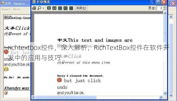richtextbox控件