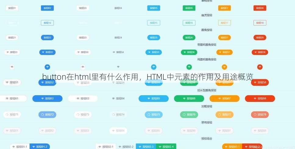 button在html里有什么作用